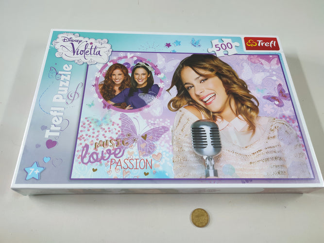NEUF! Puzzle Violetta 500pcs 7+ - Sous blister, moins cher chez Petit Kiwi