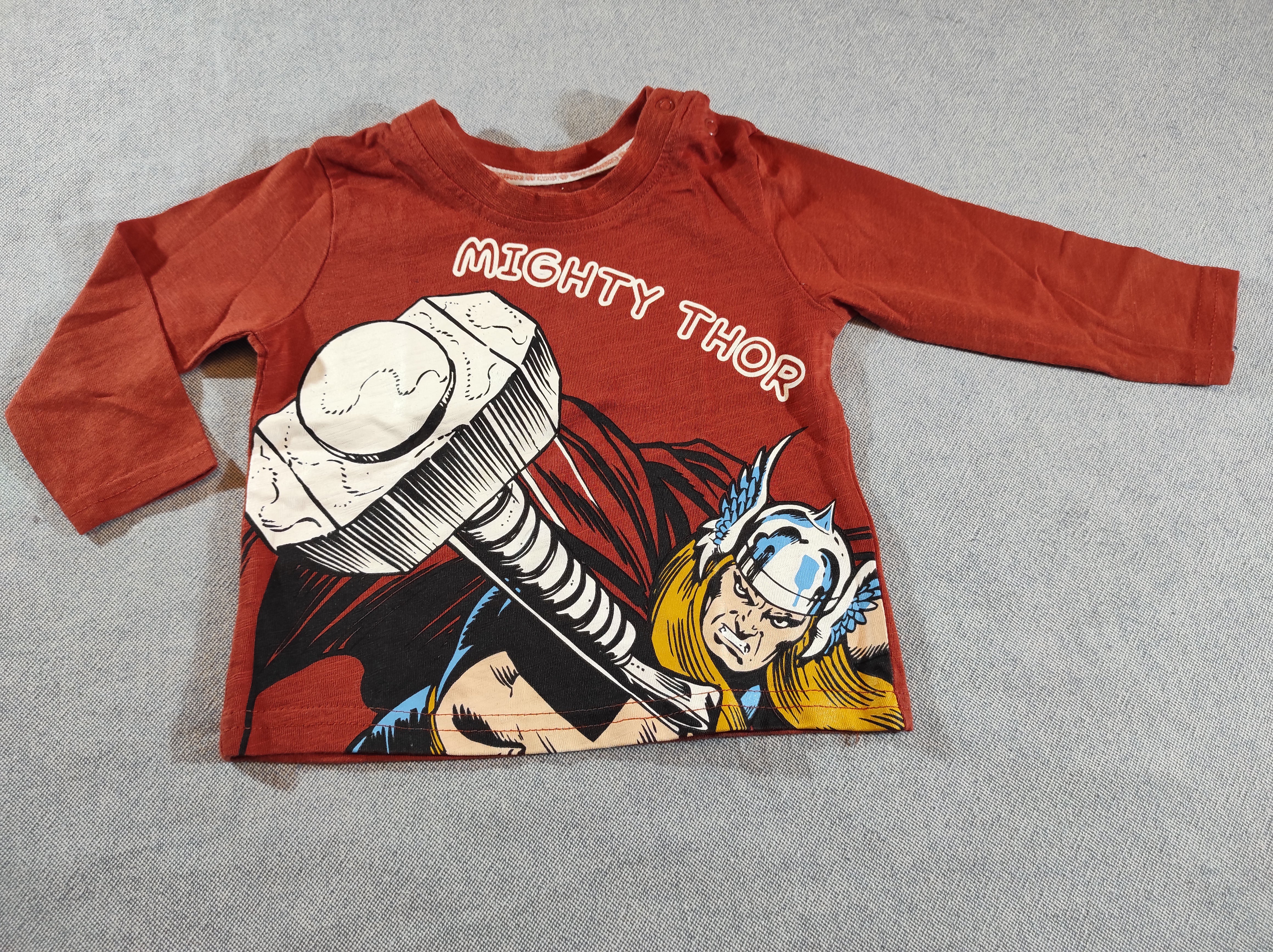 T-shirt m.l rouille 