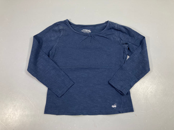 T-shirt m.l bleu foncé flammé, moins cher chez Petit Kiwi