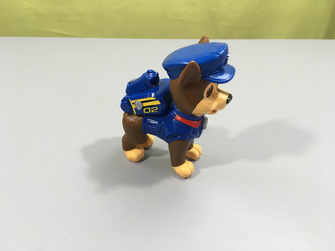 PAW Patrol Figurine articulée Mission Pup Chase interactive, sonore, moins cher chez Petit Kiwi