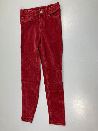 Pantalon velours brique, moins cher chez Petit Kiwi