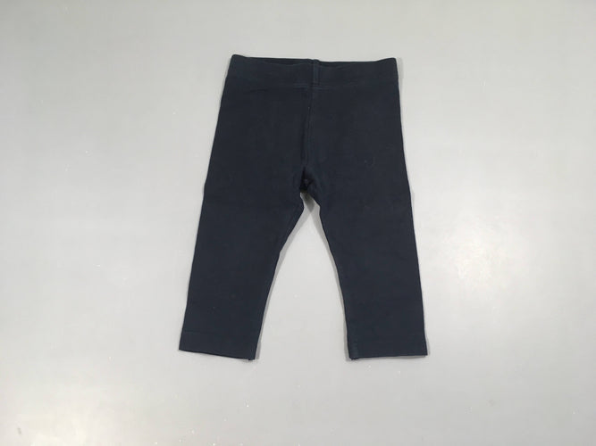 Legging bleu foncé, moins cher chez Petit Kiwi