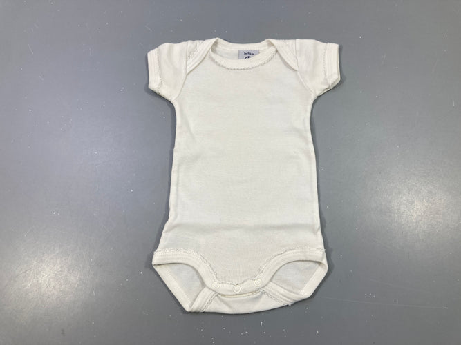 Body m.c blanc, moins cher chez Petit Kiwi