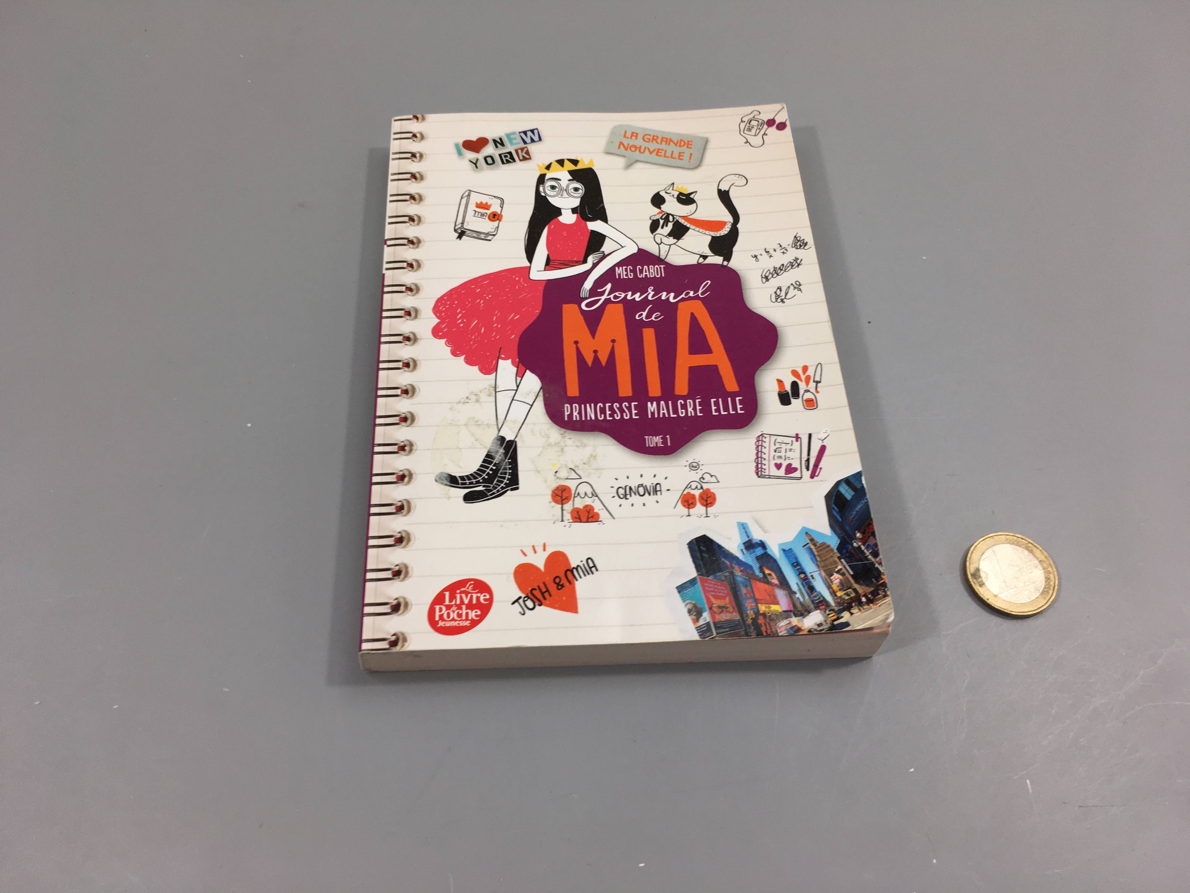 1-Journal de Mia-Princesse malgré elle