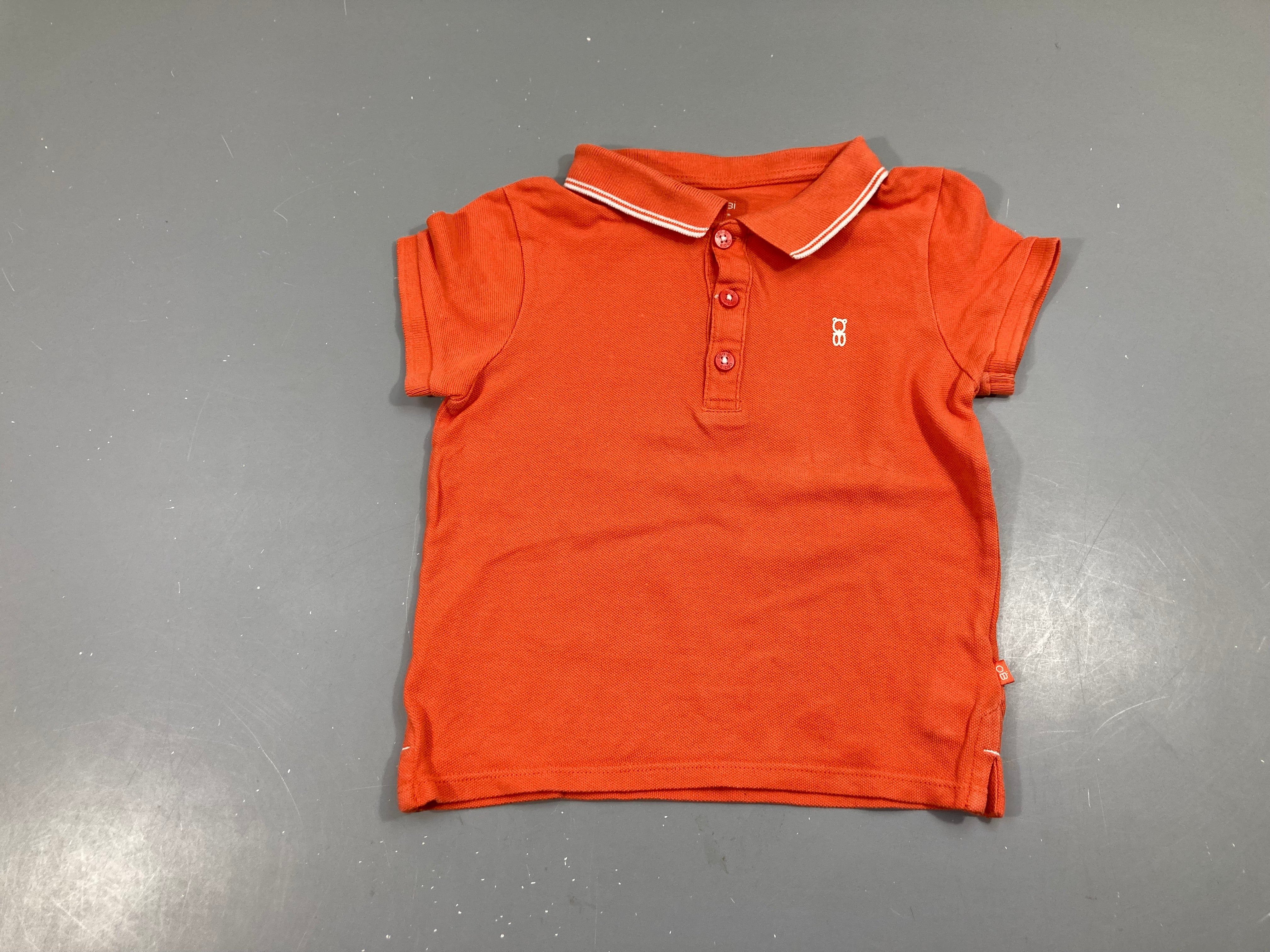 Polo m.c orange