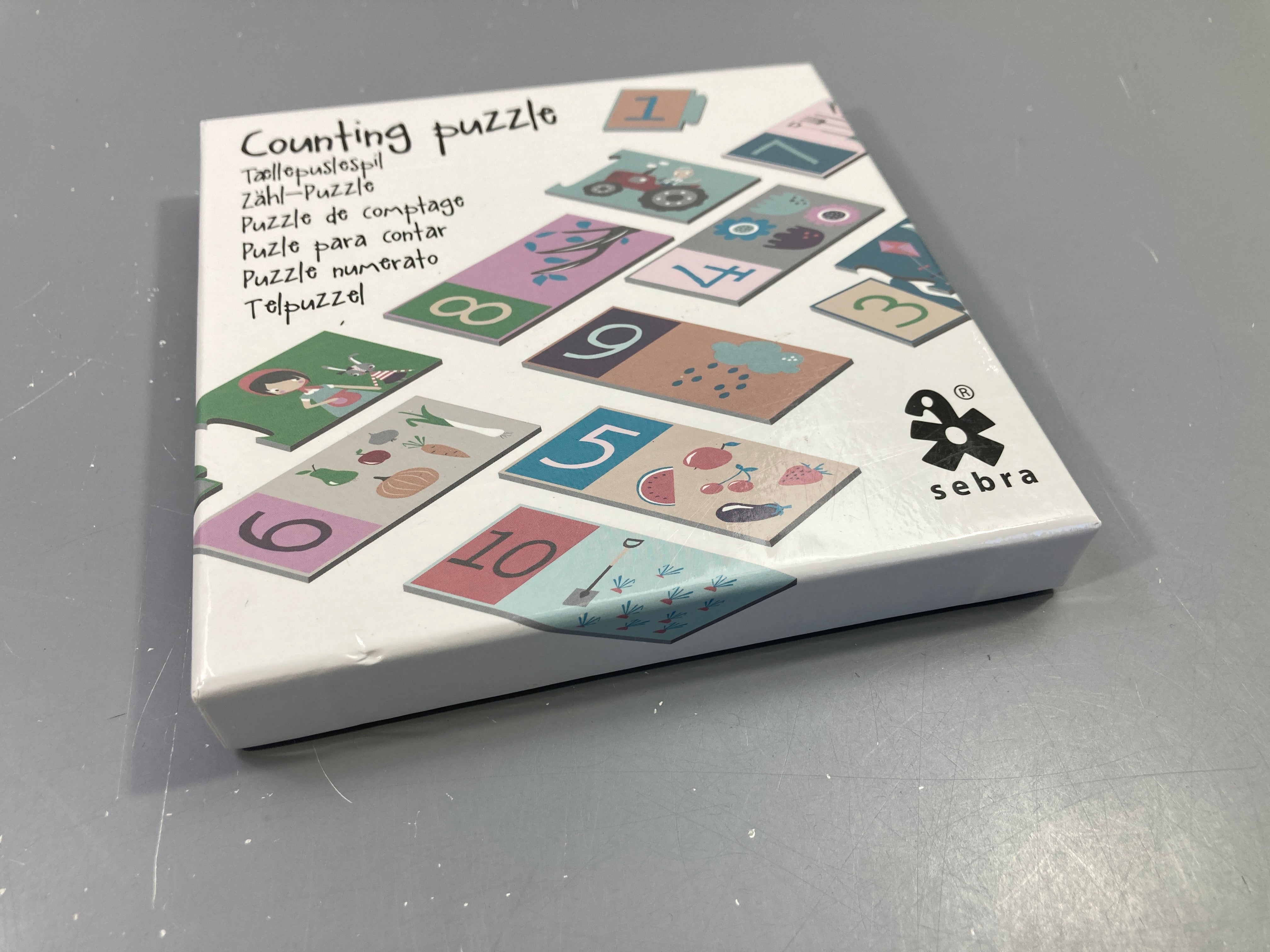 Puzzle de comptage complet, Sebra