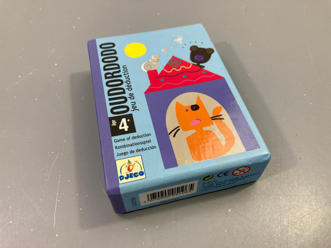 Oudordodo, jeu de déduction, +4a , manque 1 carte, moins cher chez Petit Kiwi