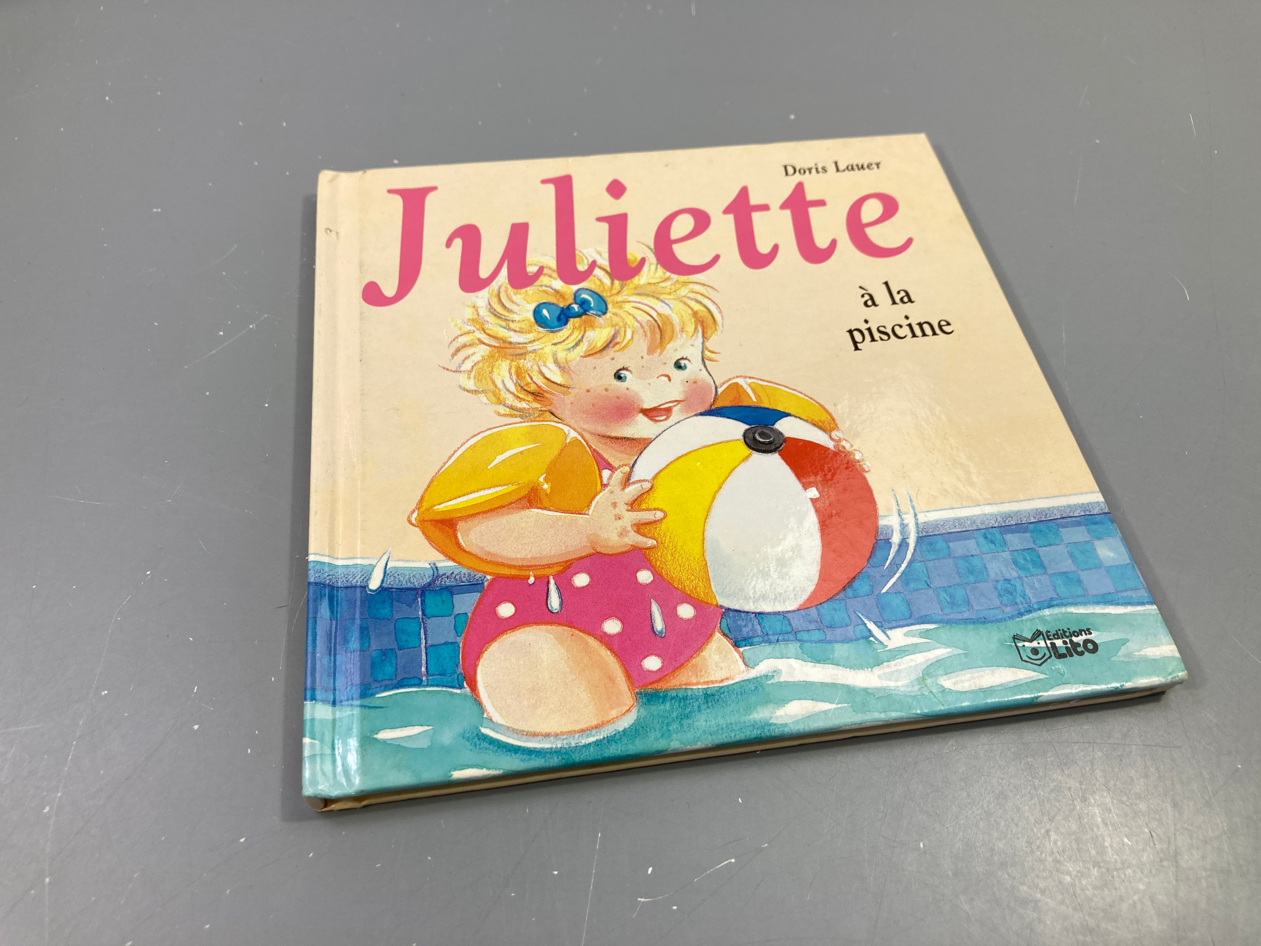 Juliette à la piscine