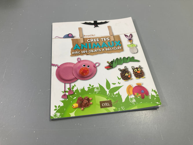 Crée tes animaux avec des objets à recycler, moins cher chez Petit Kiwi