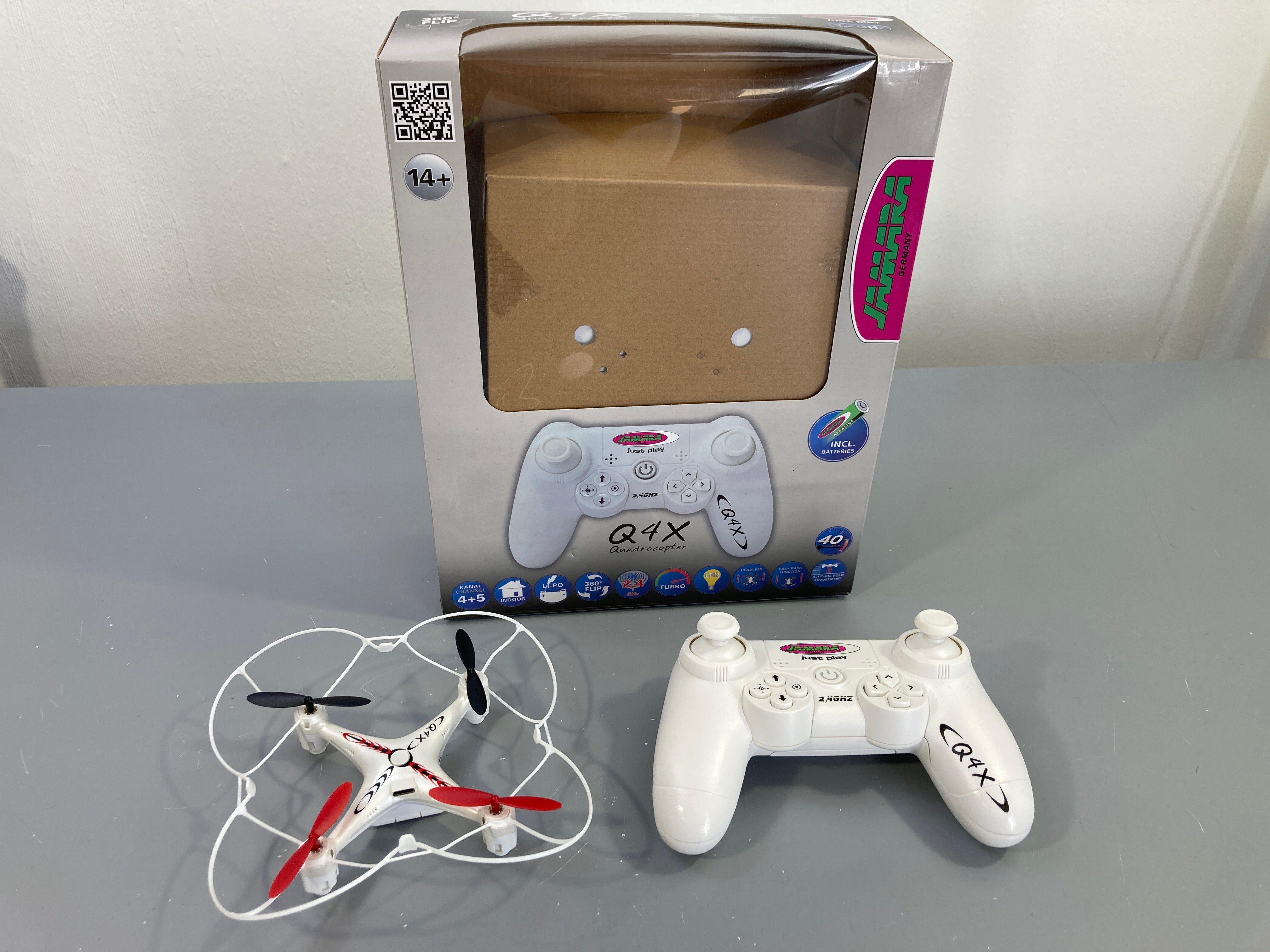 Q4X Quadrocopter Jamara Drone Fonctionne!