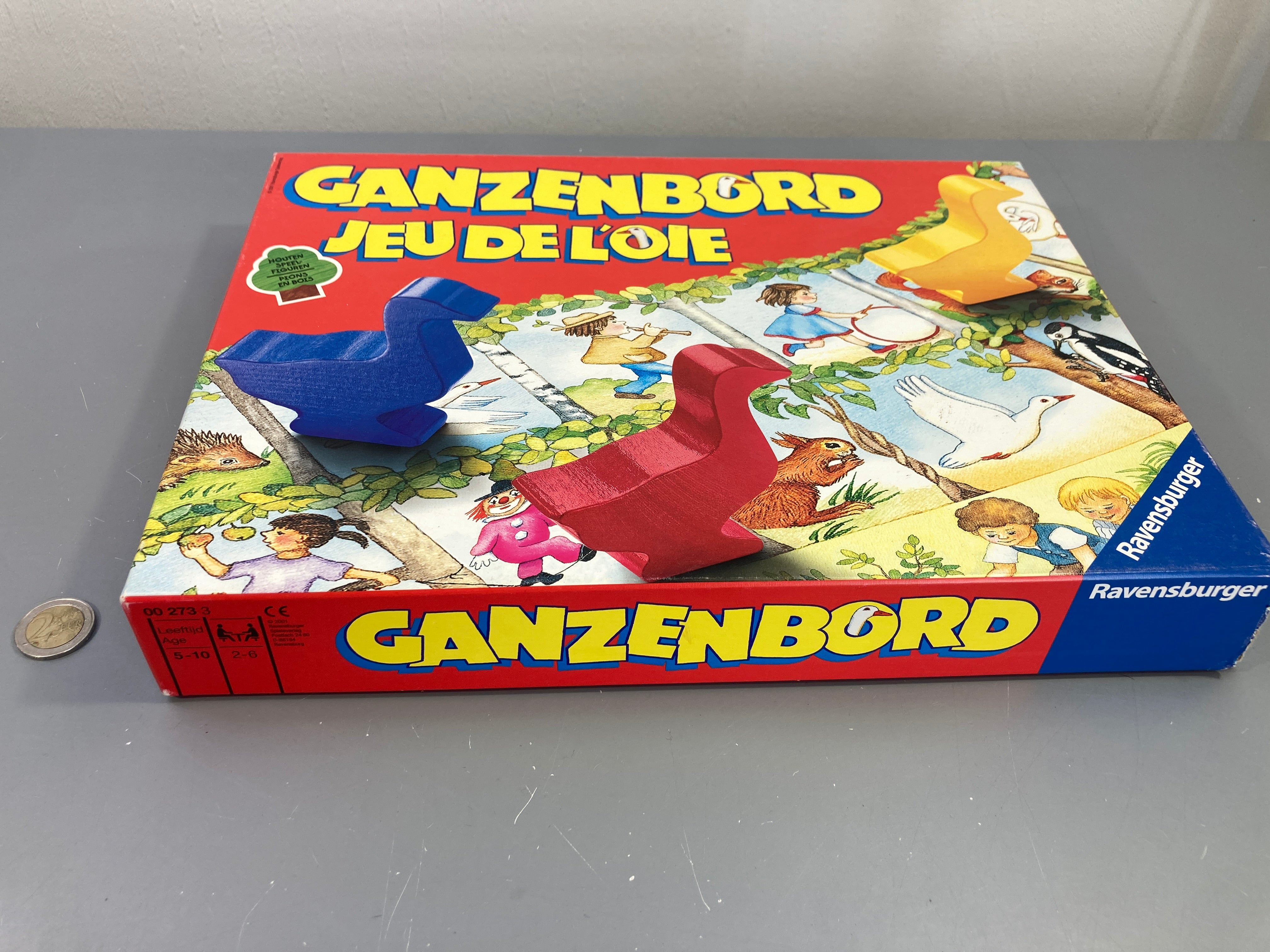 Ganzebord Jeu de l'oie Complet