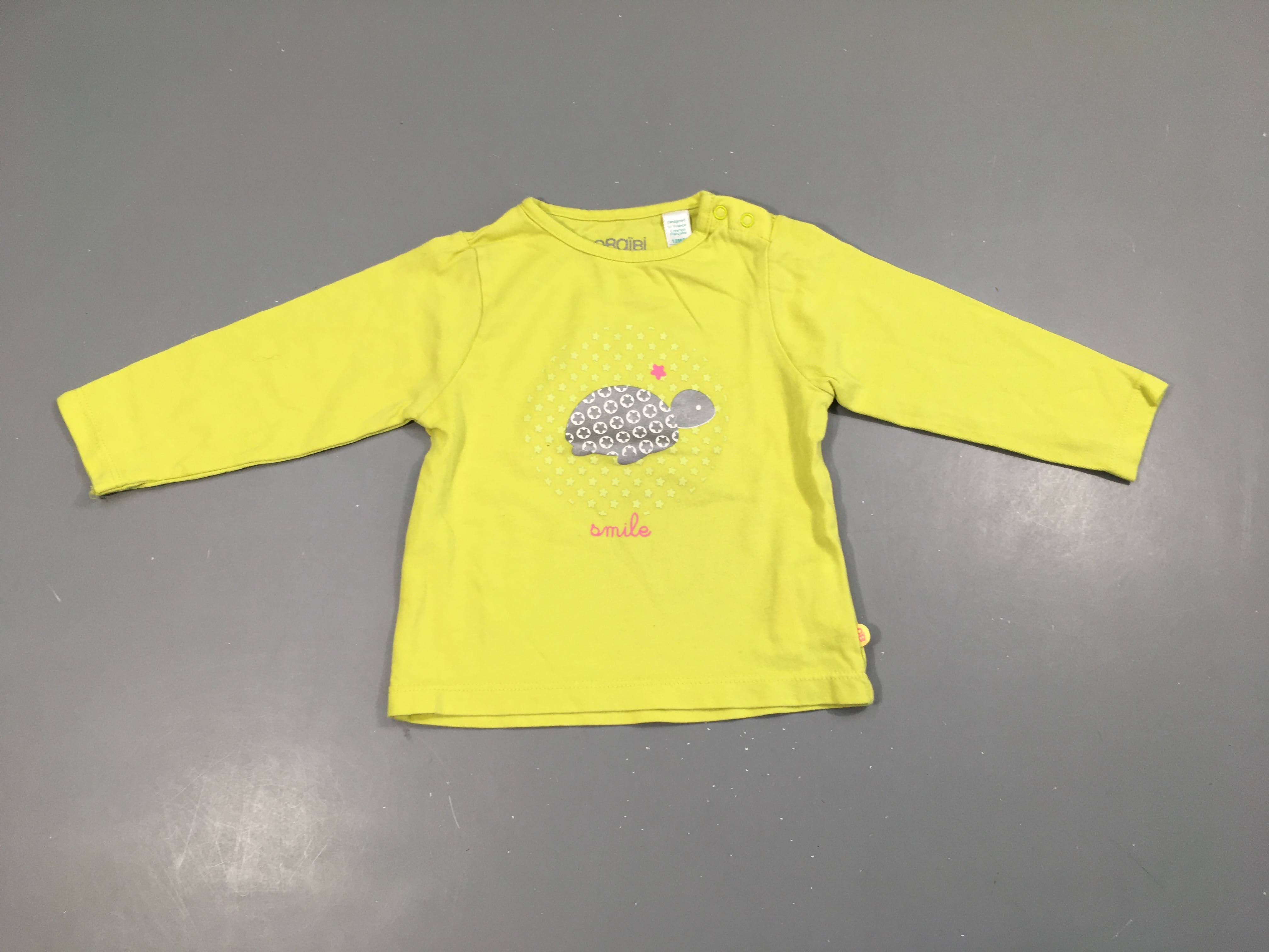 T-shirt m.l anis tortue