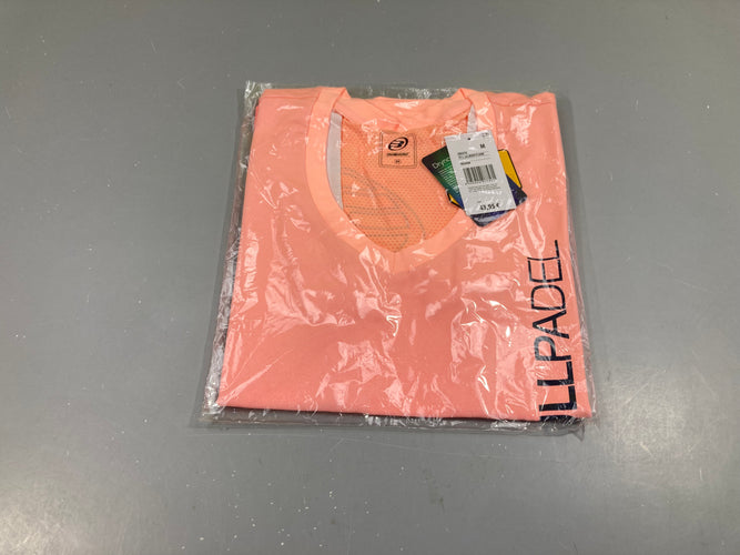 Neuf-T-shirt m.c spécial Padel saumon clair Bullpadel, moins cher chez Petit Kiwi