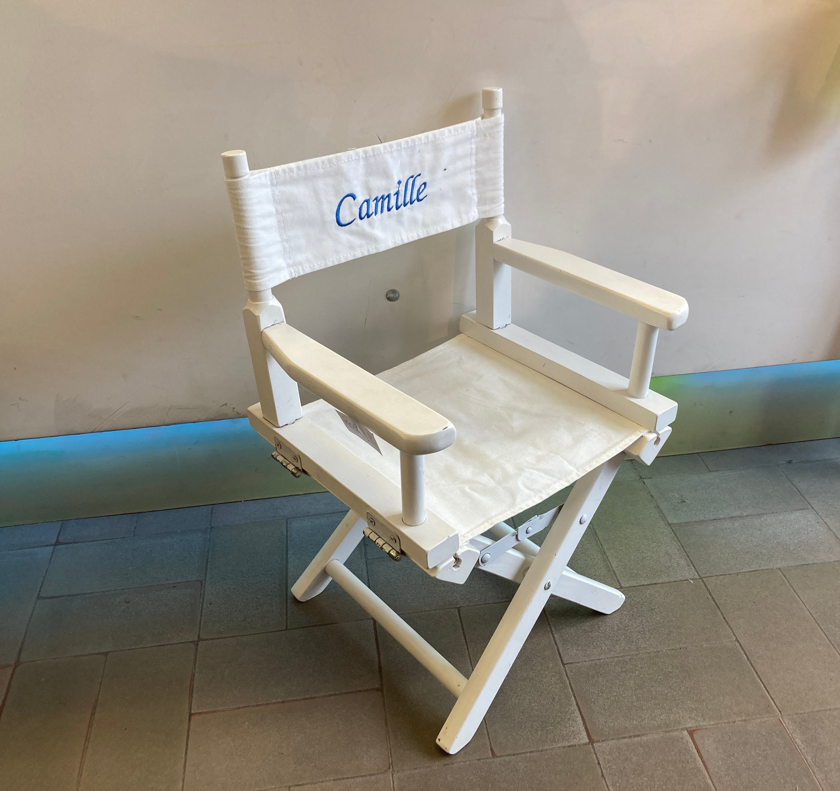 Chaise de metteur en scène personalisée - Camille