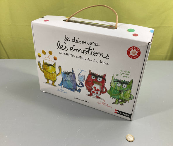 Je découvre les émotions -10 activités autour des émotions 3-7 ans - Complet 2 cartes cornées, moins cher chez Petit Kiwi