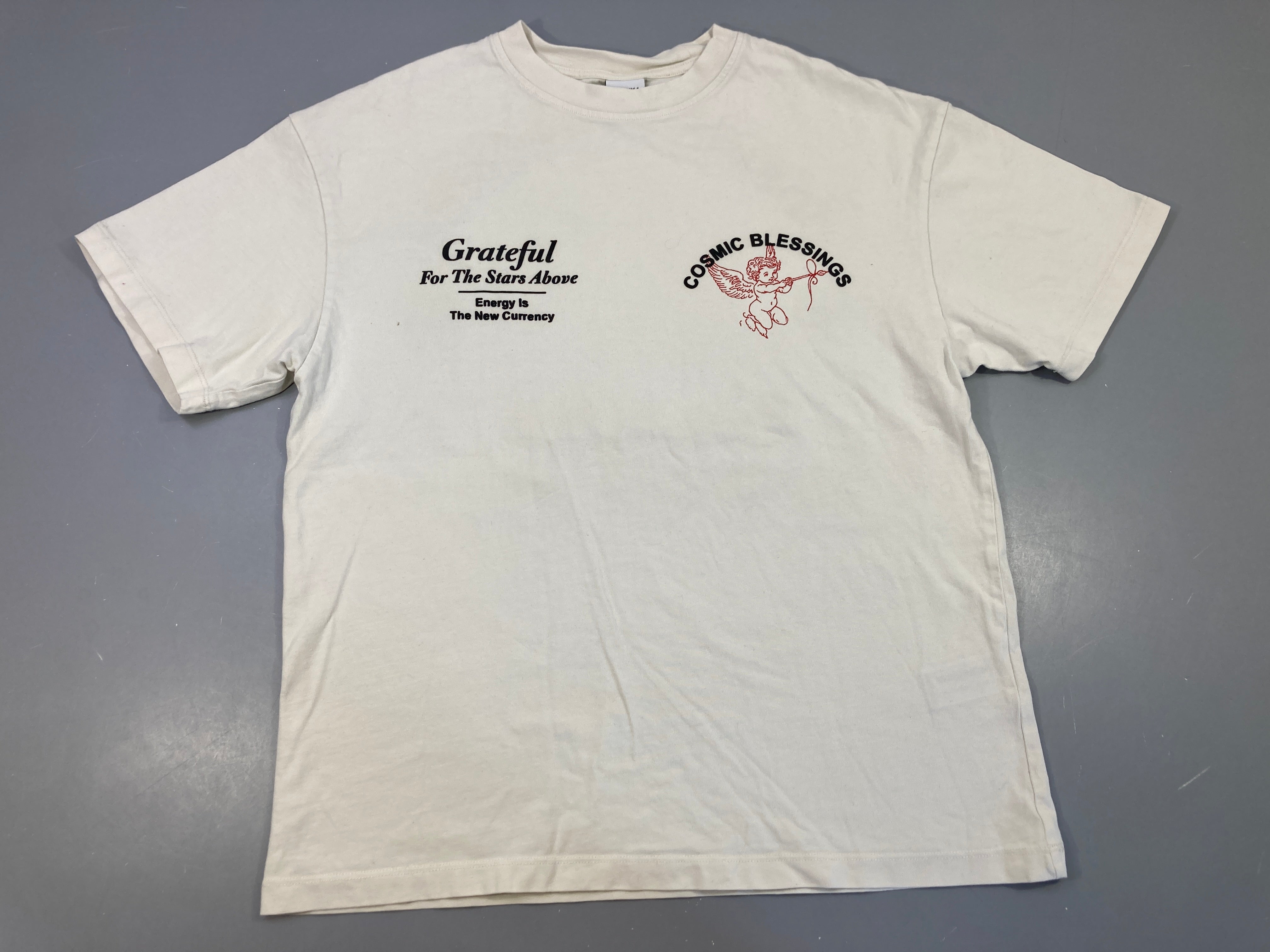T-shirt m.c blanc Cos.mic Blessings