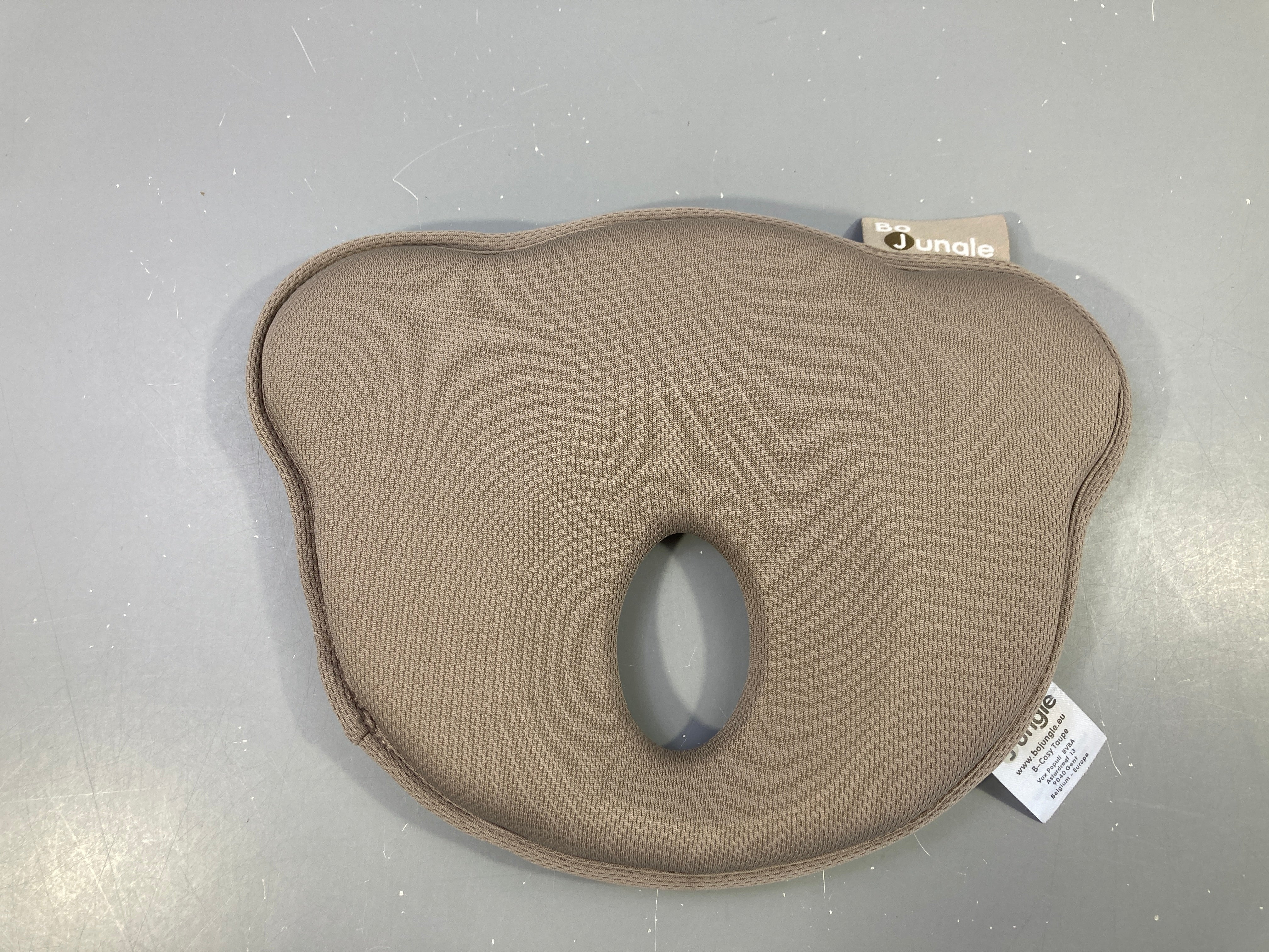Bo jungle coussin ergonomique taupe