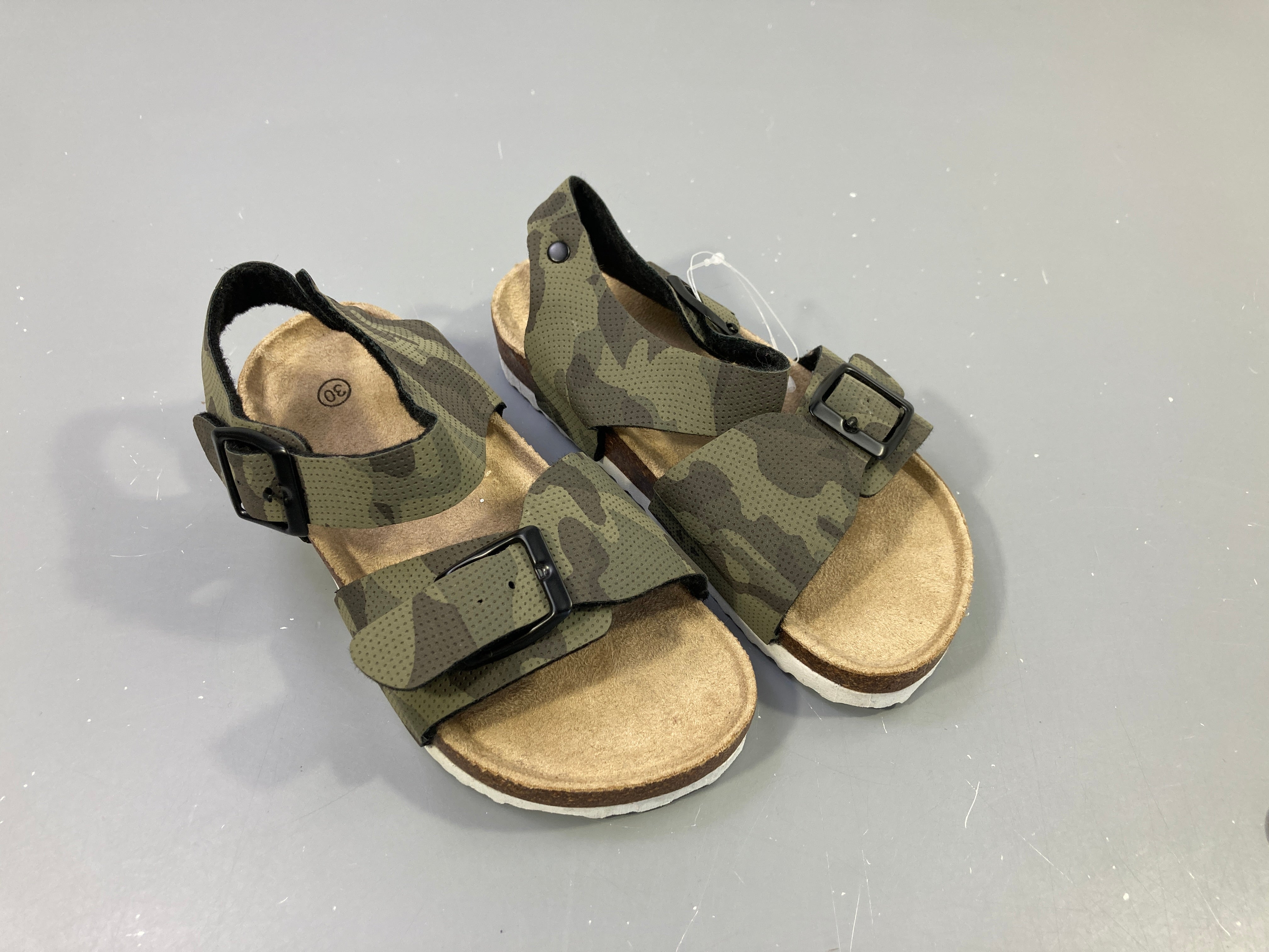Sandales effet Birkenstock camouflage