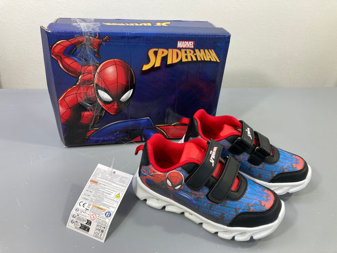 Neuf- baskets Spiderman lumineuses, moins cher chez Petit Kiwi