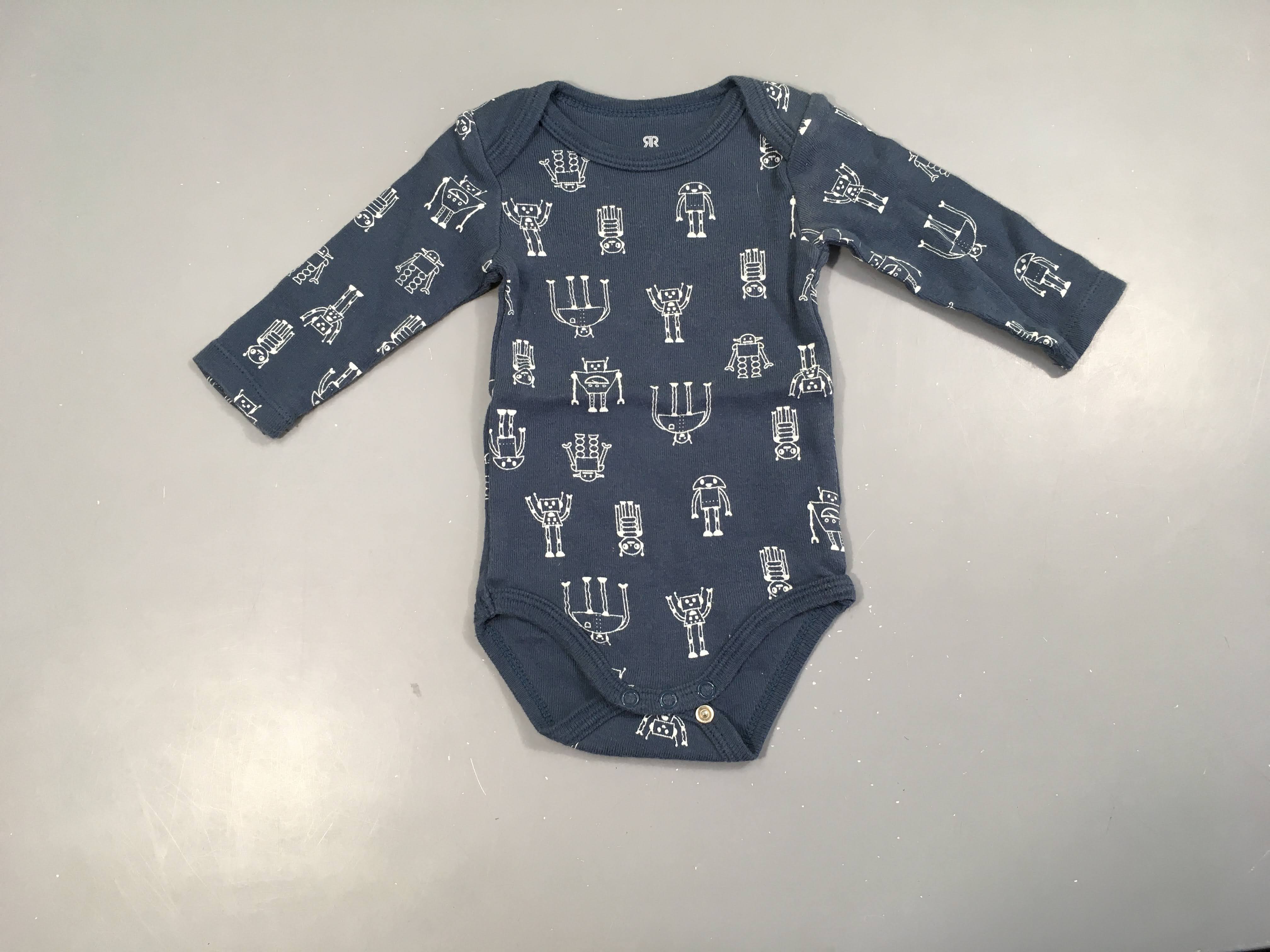 Body m.l bleu foncé robots