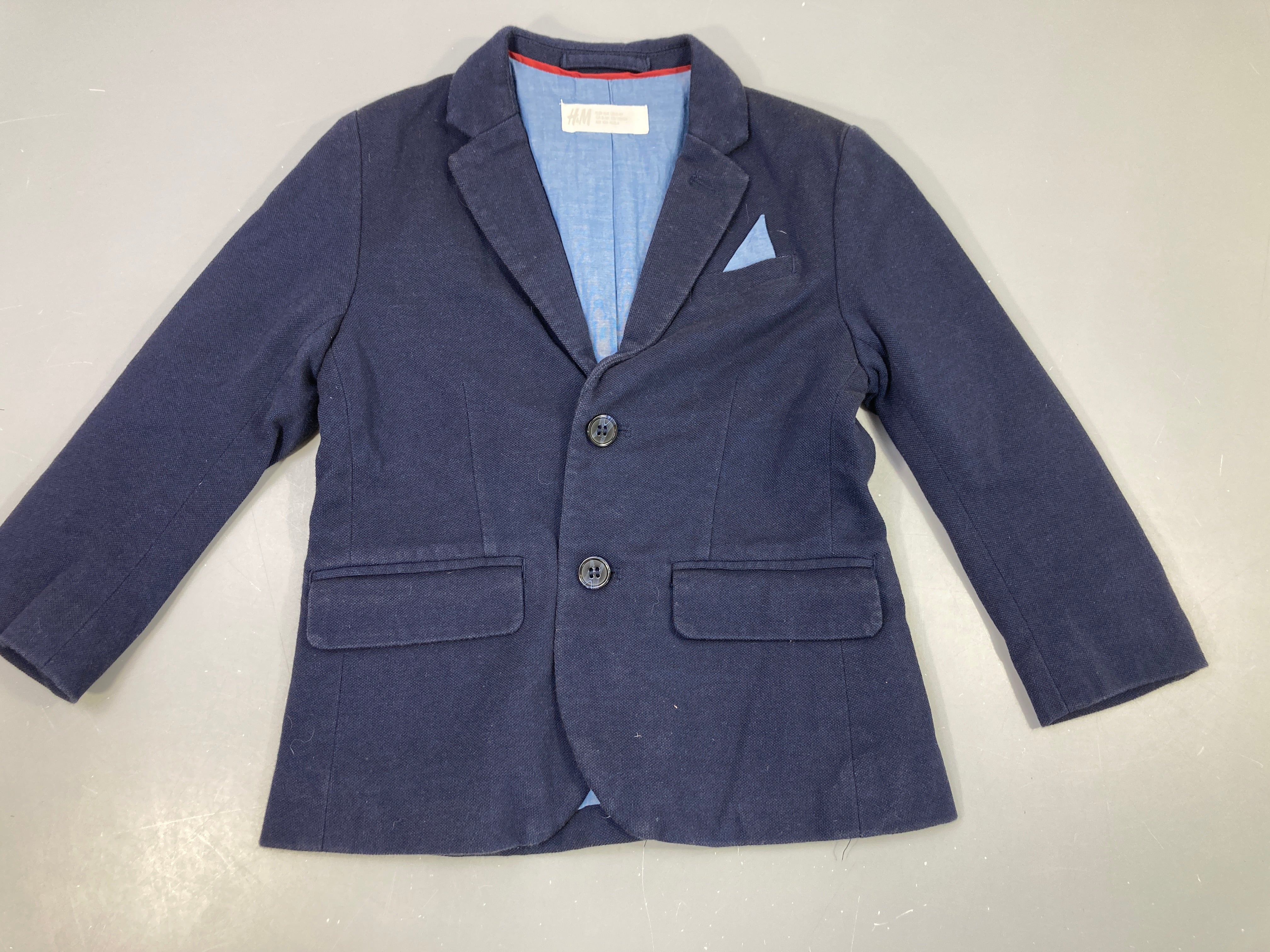 Veste blaser texturé doublé jersey