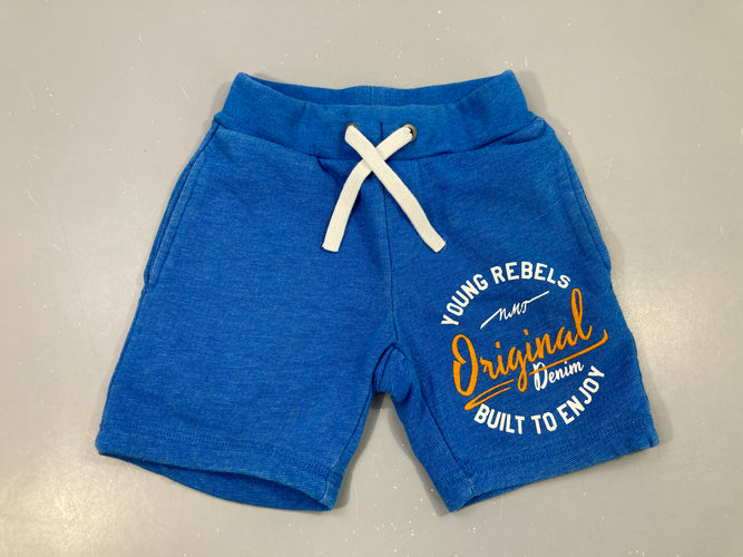 Bermuda bleu  Original, moins cher chez Petit Kiwi