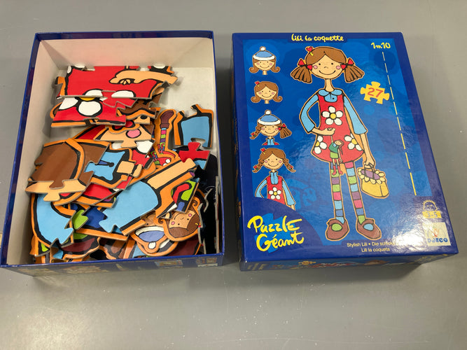 Puzzle Lili la croquette, 3-5a, moins cher chez Petit Kiwi