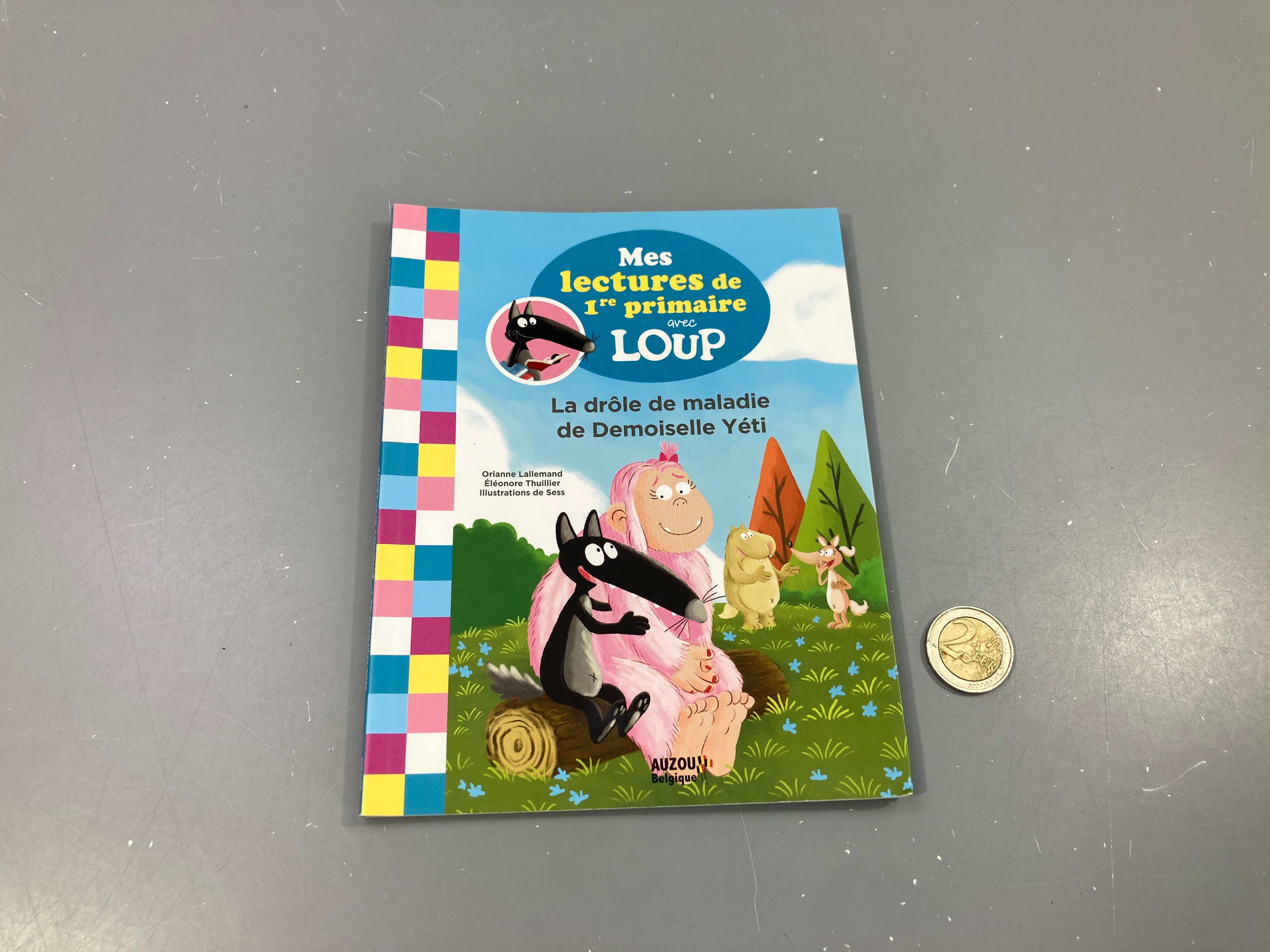 La drôle de maladie de Demoiselle Yéti, Mes lectures de 1er primaire avec loup