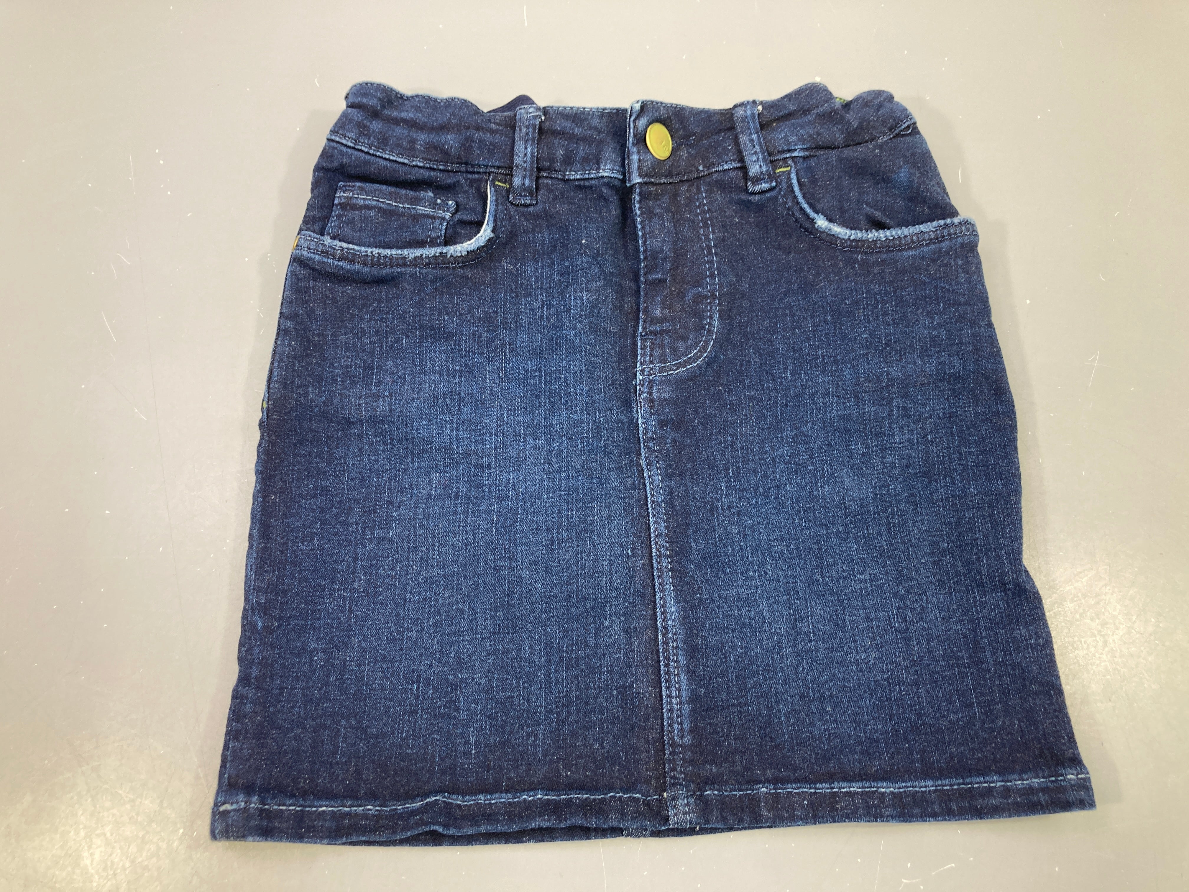 Jupe denim foncé