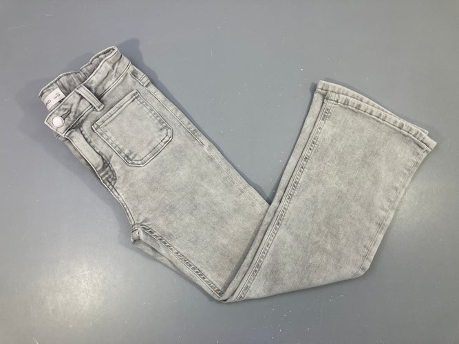 Pantalon denim gris clair poches avant, moins cher chez Petit Kiwi