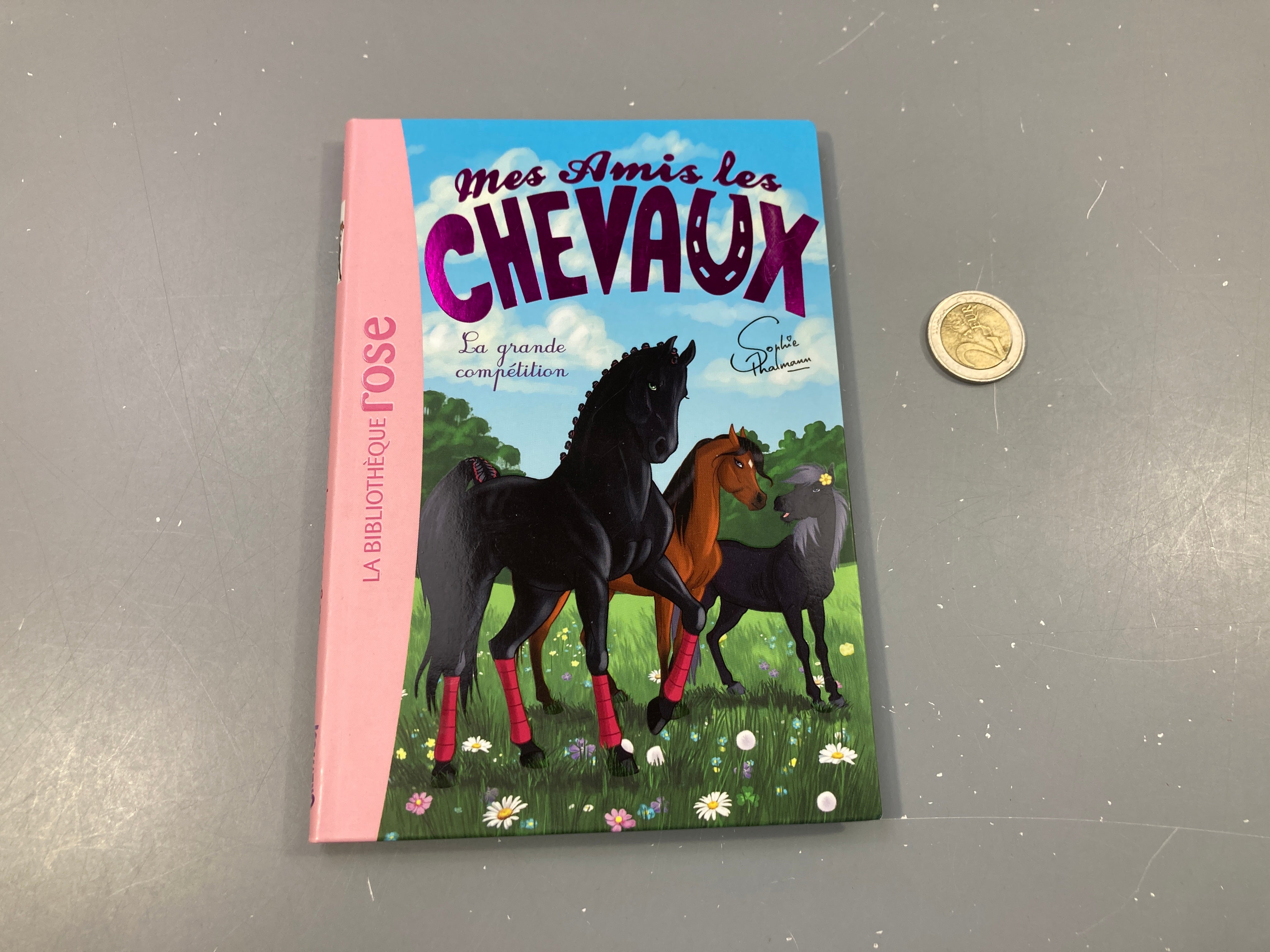 La grande compétition. Mes amis les chevaux. La bibliothèque rose