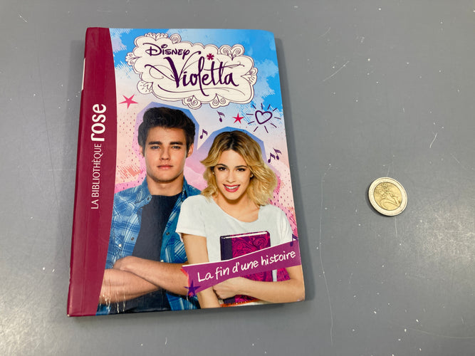 Disney Violetta. La fin d'une histoire. La bibliothèque rose., moins cher chez Petit Kiwi