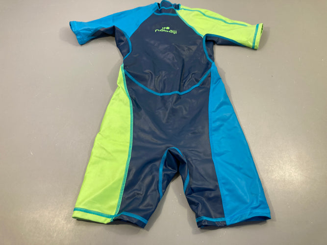 Combinaison anti-froid  bleu-vert Nabaiji, moins cher chez Petit Kiwi