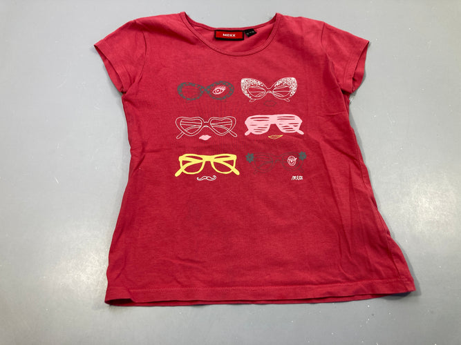 T-shirt m.c rose, lunettes de soleil rigolotes, moins cher chez Petit Kiwi
