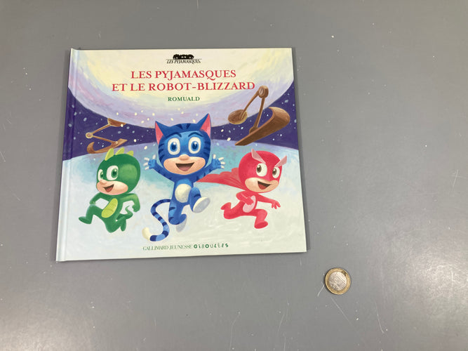 Les Pyjamasques et le robot-blizzard, 18, moins cher chez Petit Kiwi