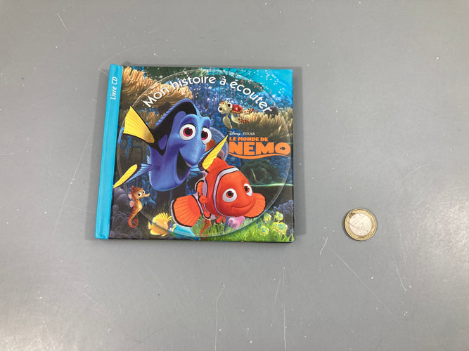 Le monde de Nemo, livre CD, moins cher chez Petit Kiwi
