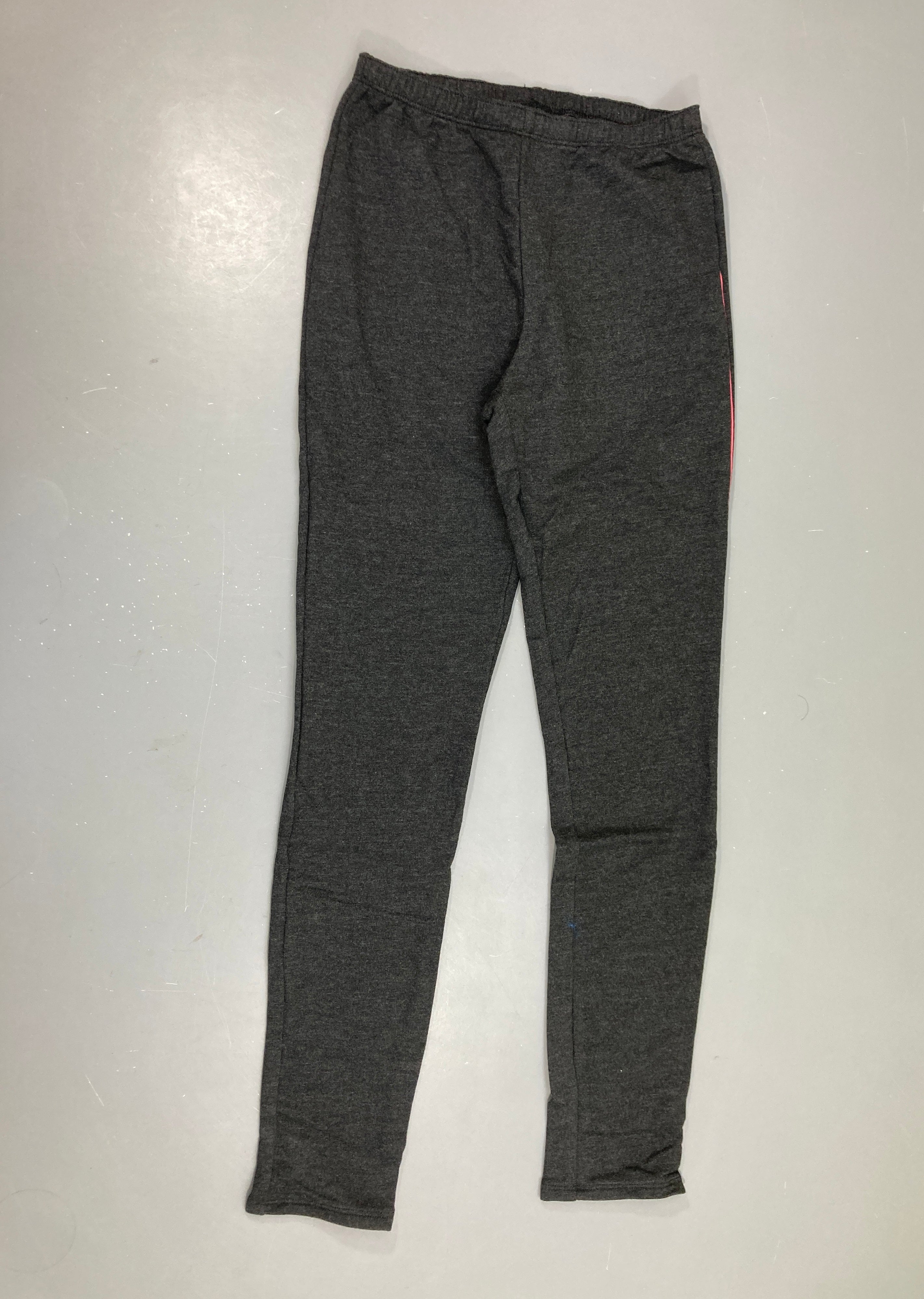 Pantalon molleton gris chiné foncé