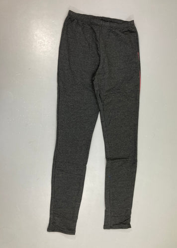 Pantalon molleton gris chiné foncé, moins cher chez Petit Kiwi