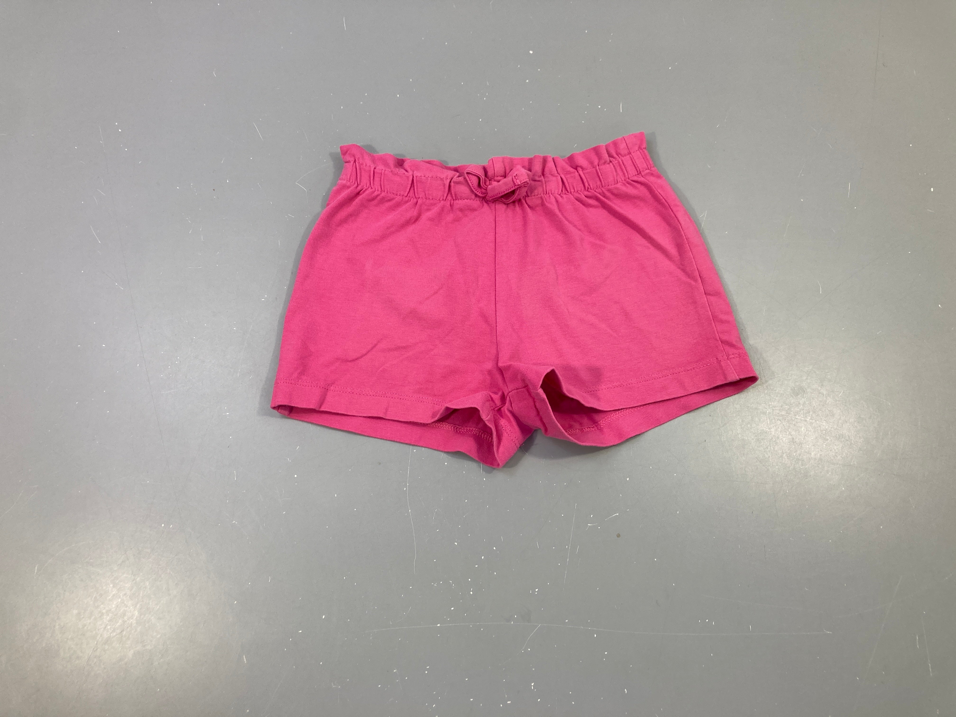Short jersey rose noeud