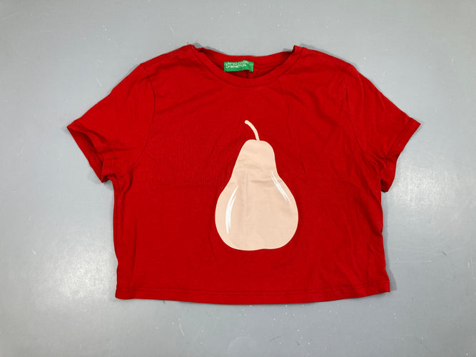 T-shirt m.c court poire, moins cher chez Petit Kiwi