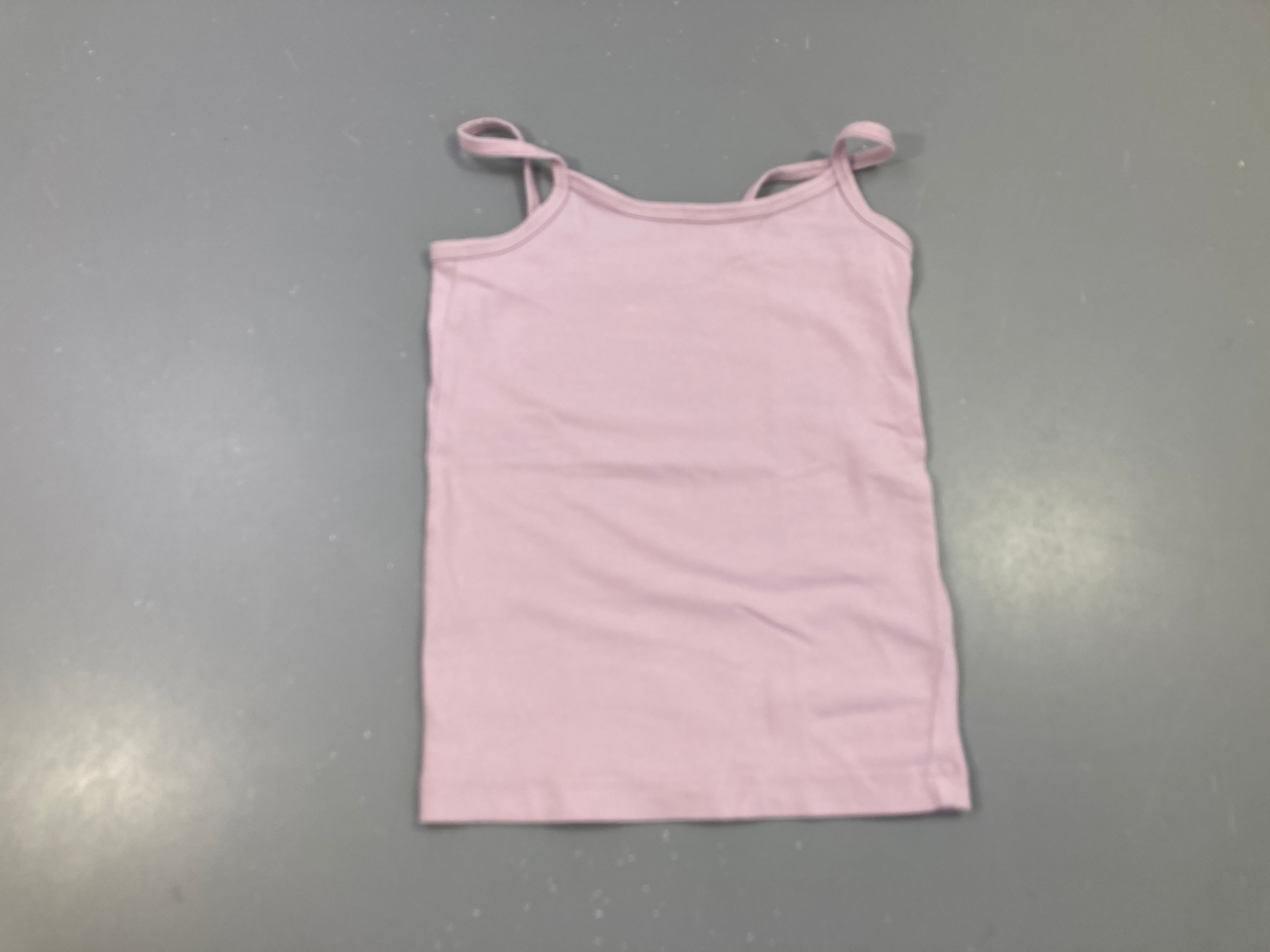 Chemisette fines bretelles rose
