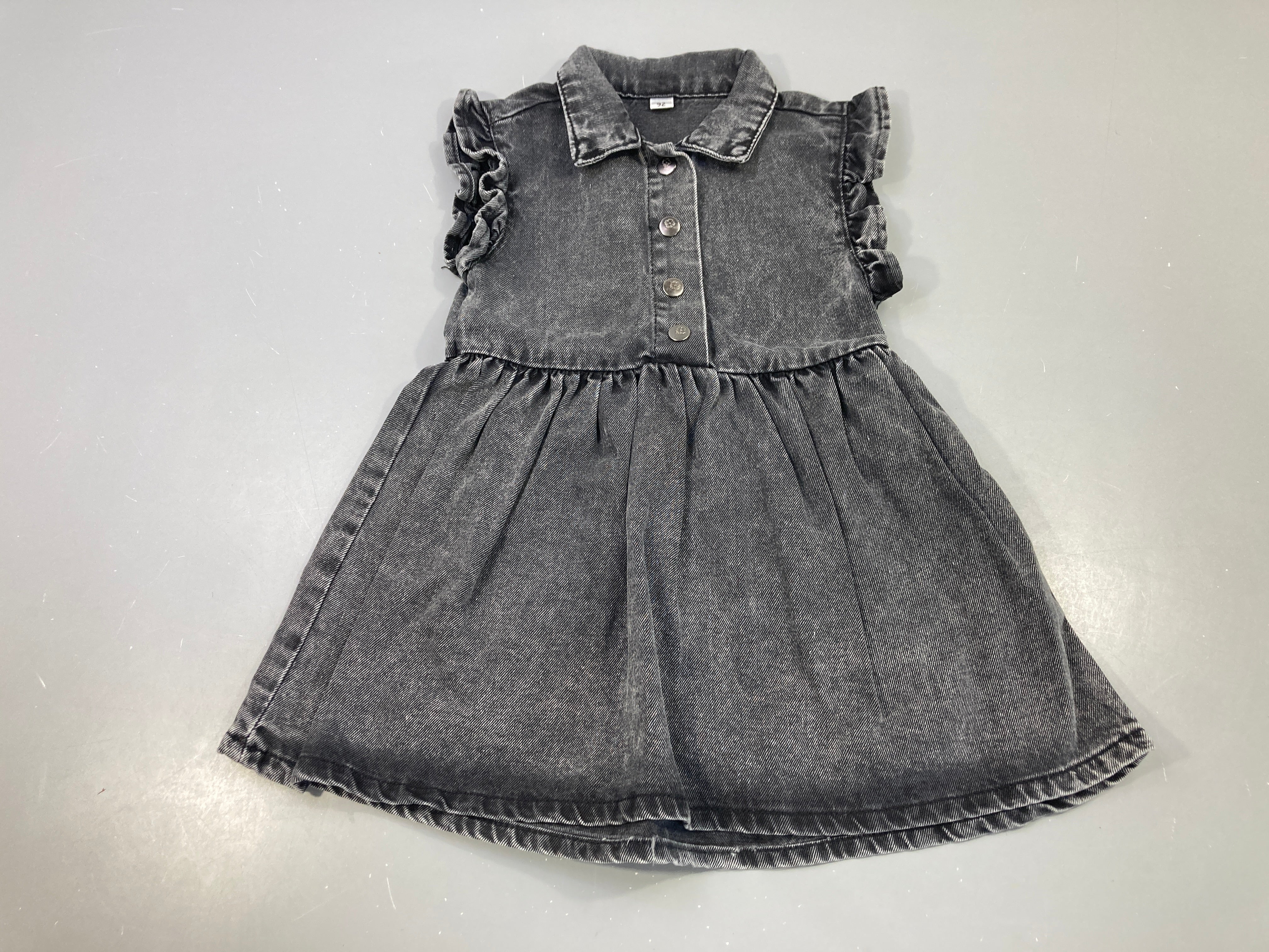 Robe chemise m.c jean noir