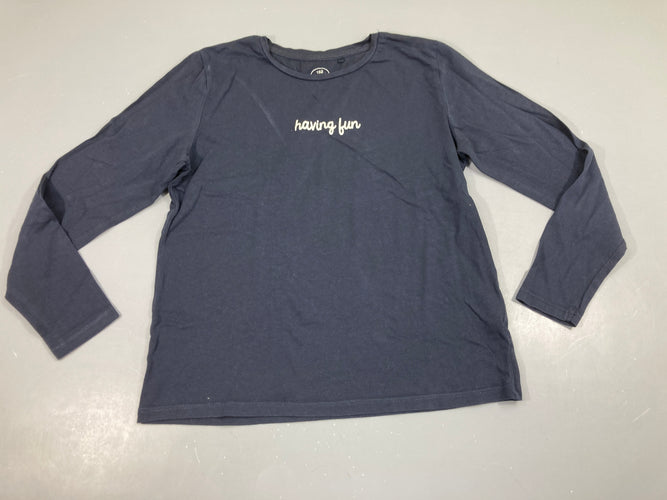 T-shirt m.l noir Having, moins cher chez Petit Kiwi