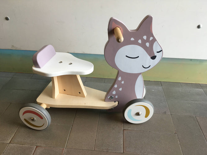 Porteur en bois faon, l'atelier du bois - état neuf - 70€ NEUF, moins cher chez Petit Kiwi