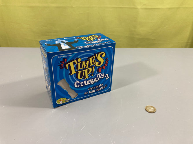 Time's Up Celebrity 2  Complet-1 jeu de cartes toujours sous-blister, moins cher chez Petit Kiwi