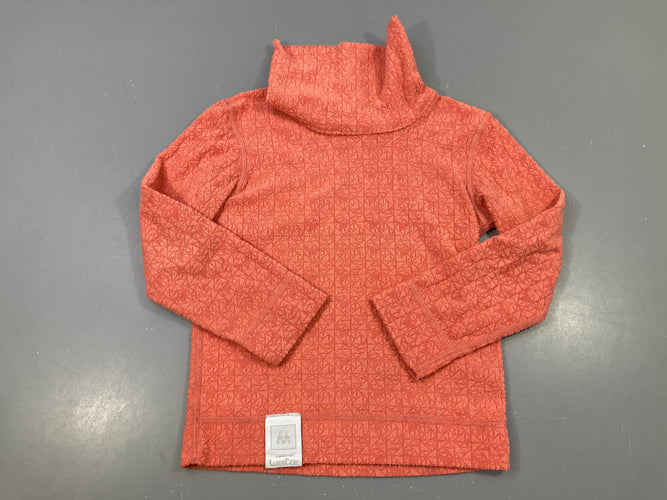 Sous-vêtment thermique T-shirt m.l orange col roulé wed'ze (taille estimée pas d'étiquette), moins cher chez Petit Kiwi