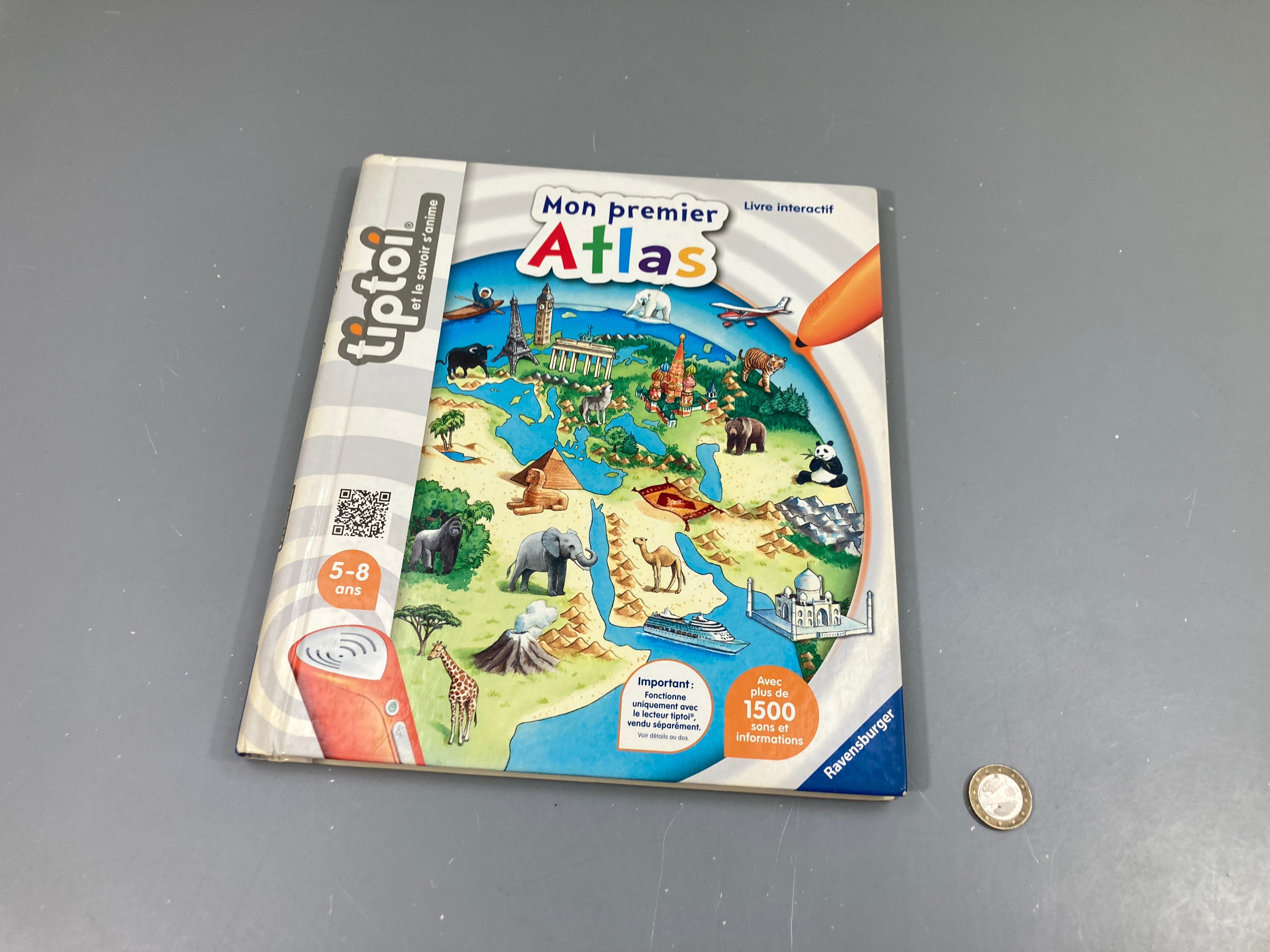 Tiptoi-Mon premier Atlas 5-8a
