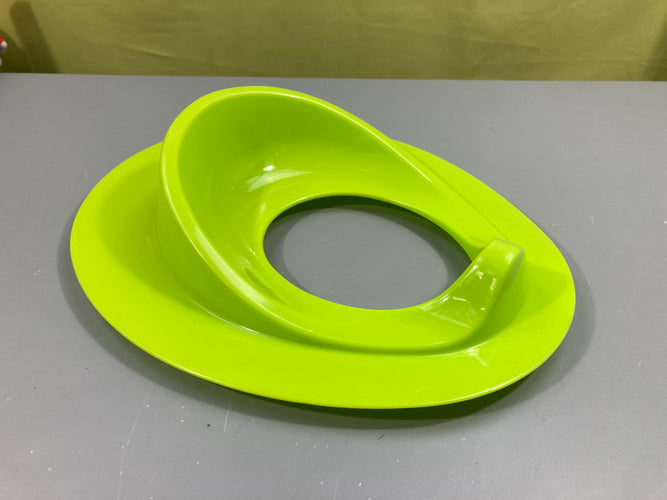Réducteur de wc vert, moins cher chez Petit Kiwi
