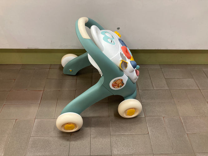 Little Smoby - Trotteur 3 En 1 -Aide à La Marche - Tablette D'Activités - pousseur +12m Manque l'abeille à glisser Stickers coté décollé de moitié, moins cher chez Petit Kiwi