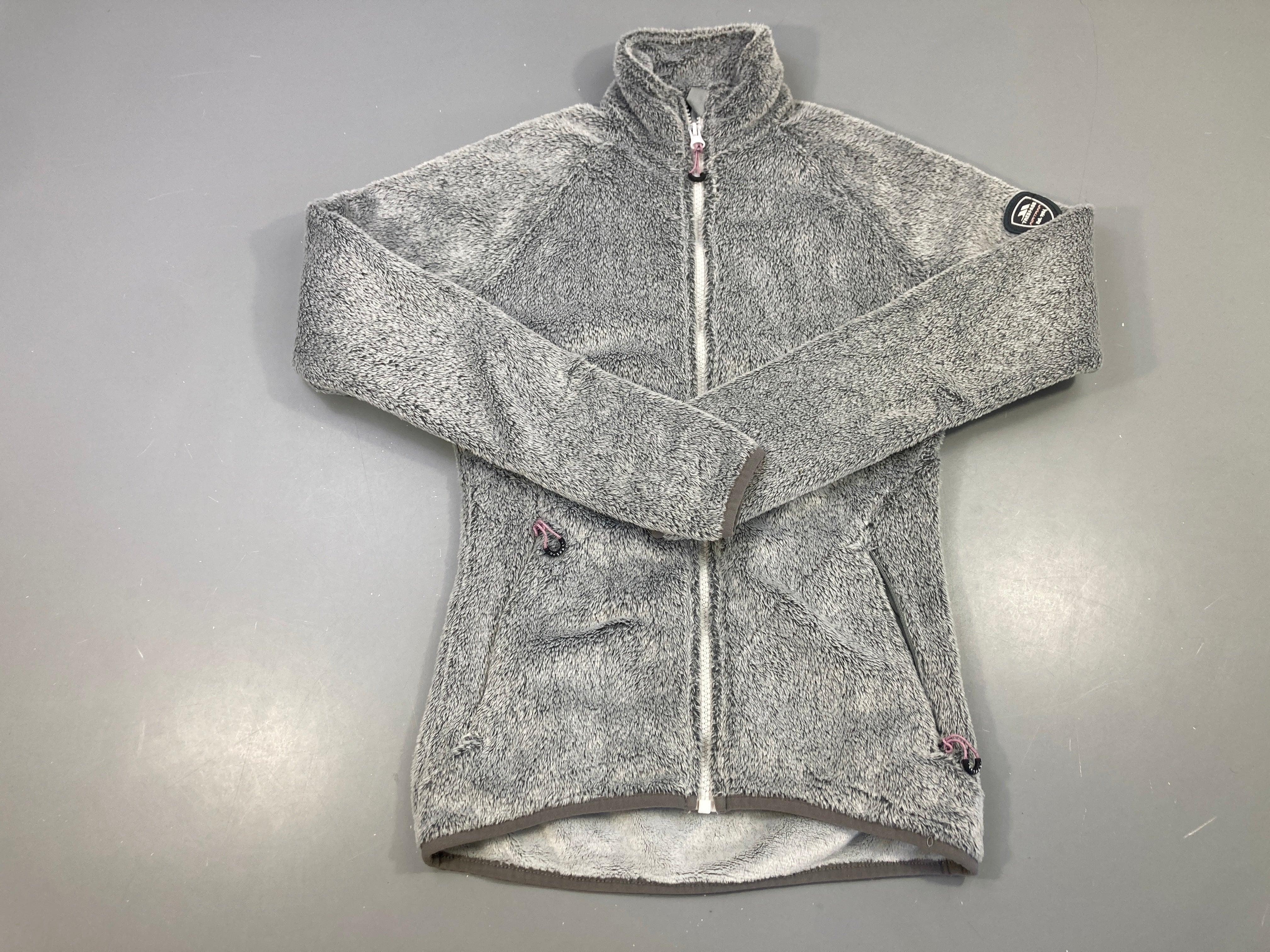 Gilet zippé velours gris Trespass